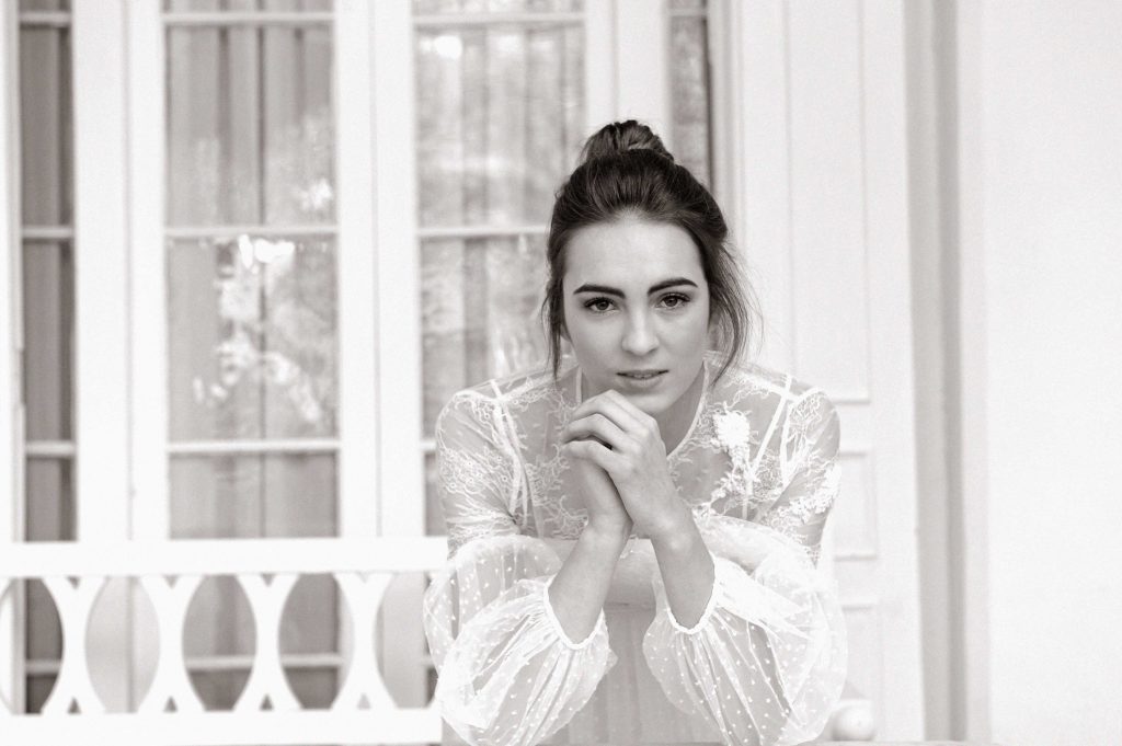 Vestido de novia diseñado por Luis Alonso Cantabria