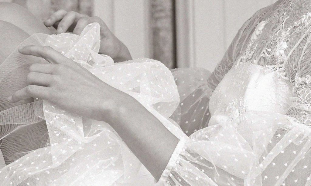 Detalle de Vestido de Novia Santander Luis Alonso
